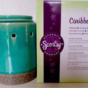 New Premium Scentsy Caribbean Blue Warmer